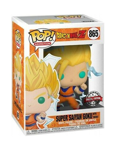 Figura POP DRAGON BALL SUPER SAIYAN GOKU WITH ENER