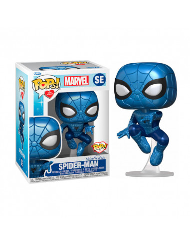 FUNKO POP MARVEL SPIDER-MAN METALICO