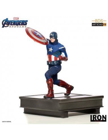 FIGURA BDS ART ESCALAE 1/10 MARVEL CAPITAN AMERICA