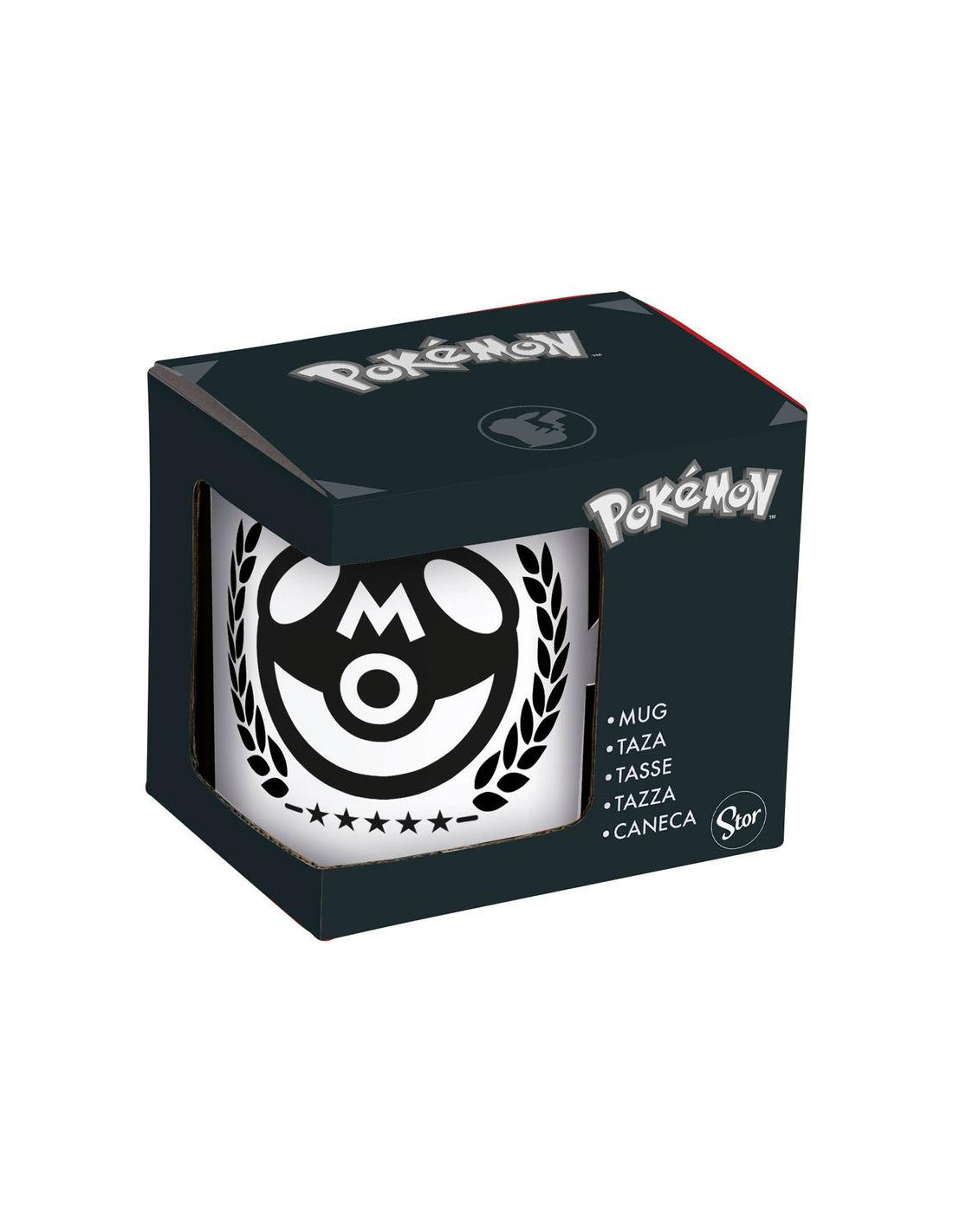 Taza Ceramica Pokemon en Caja Regalo - 325ml