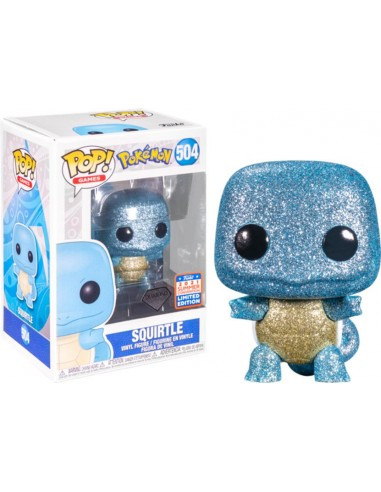 FUNKO POP SQUIRTLE 504 DIAMOND EDICIÓN LIMITADA