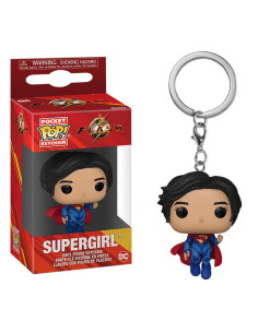FUNKO POP LLAVERO SUPERGIRL DC COMICS THE FLASH
