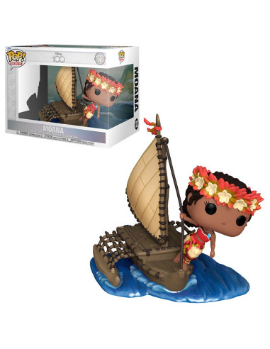 FUNKO POP RIDE SUPER DELUX MOANA 1323 DISNEY 100th