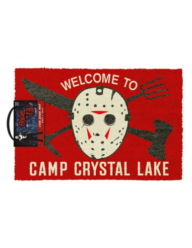 FELPUDO FRIDAY THE 13 WELCOME TO CAMP CRYSTAL LAKE