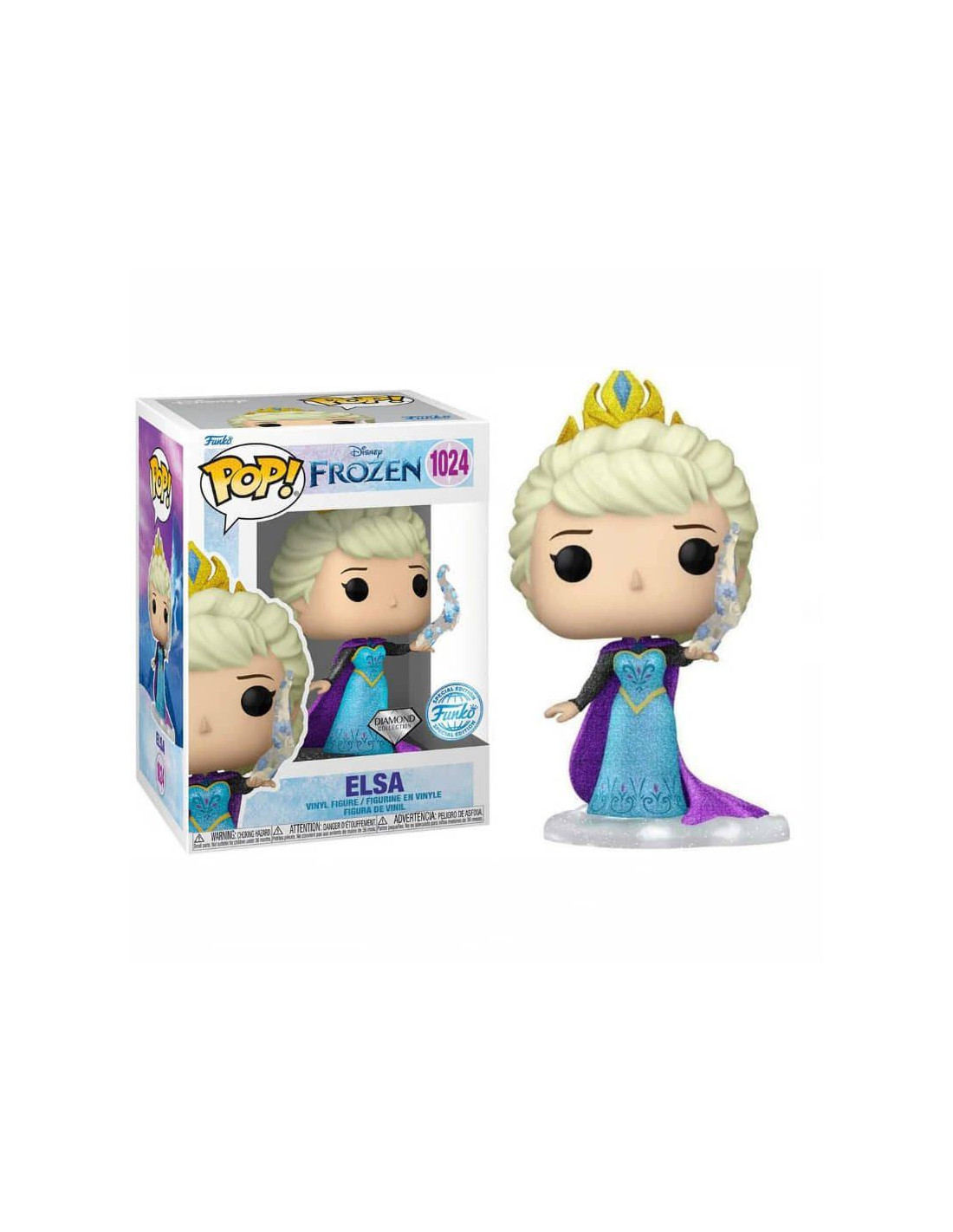 FUNKO POP ELSA 1024 FROZEN COLLECTION DIAMOND