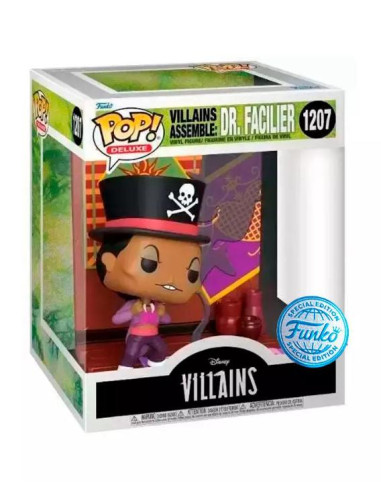 FUNKO POP DR  FACILIER 1207 VILLAINS EDICION ESPEC