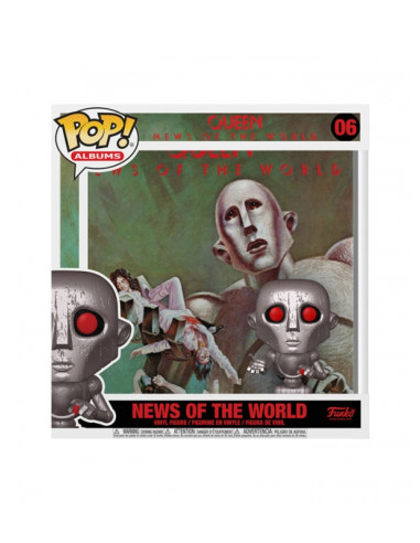 FUNKO POP NEWS OF THE WORLD 06 ALBUM QUEEN MÚSICSA