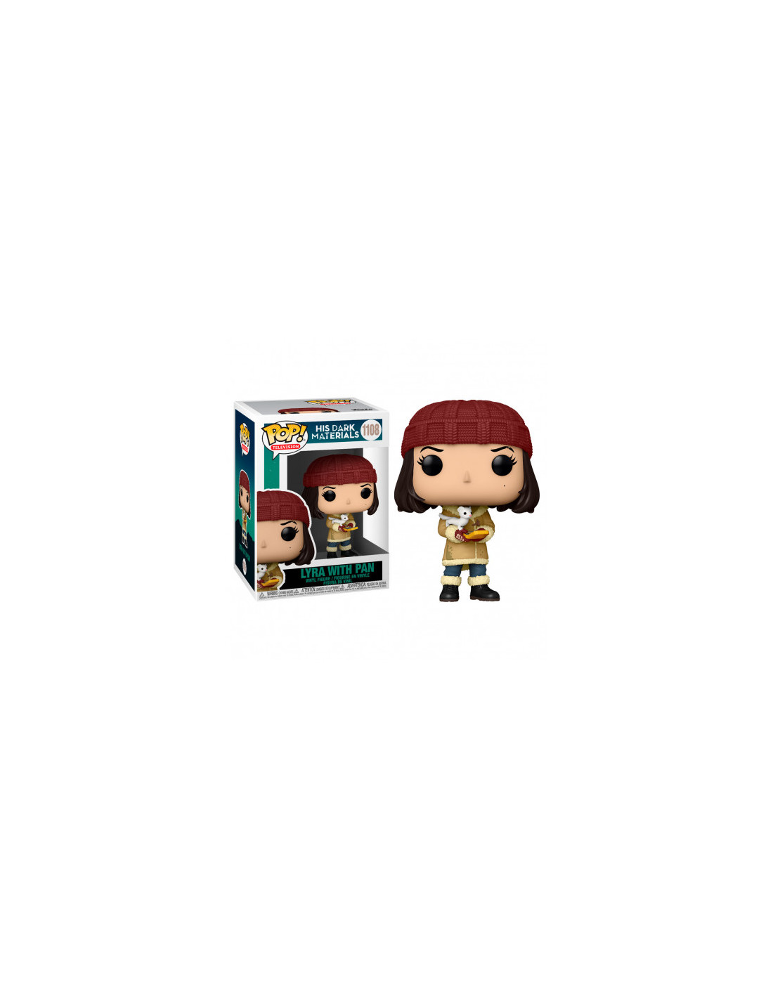 Funko His Dark Materials Lyra with Pan Pop! Vinyl