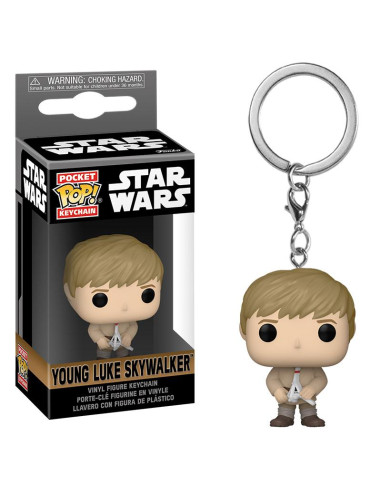 FUNKO POP LLAVEROS STAR WARS YOUNG LUKE SKYWALKER