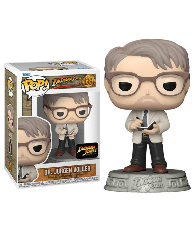 FUNKO POP DR  JURGEN VOLLER 1387 INDIANA JONES 5