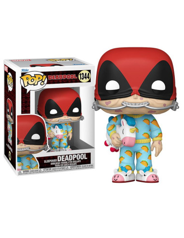 FUNKO POP DEADPOOL SLEEPOVER 1344