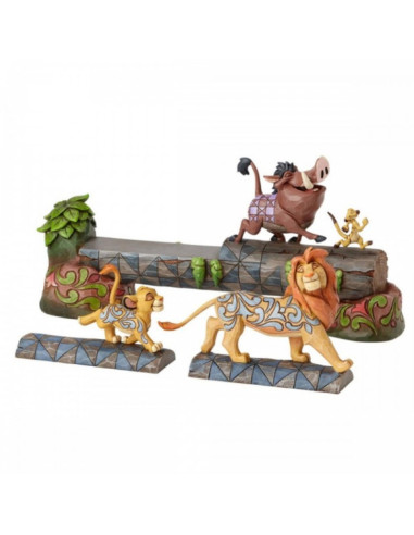 FIGURA SIMBA  TIMON Y PUMBA HAKUNA MATATA