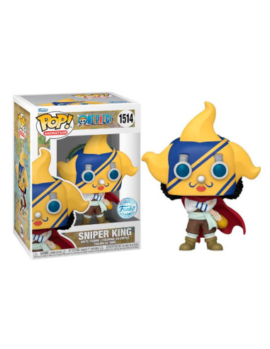 FUNKO POP E  EDICION ONE PIECE SNIPER KING