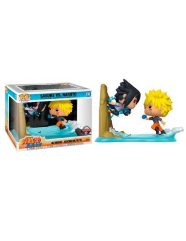 FUNKO POP MOMENTO E DICION SASUKE VS NARUTO