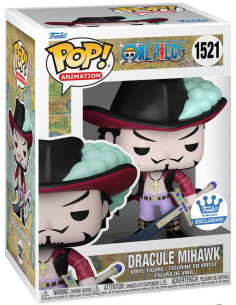 FUNKO POP DRACULE MIHAWK 1521  ONE PIECE EXCLUSIVO
