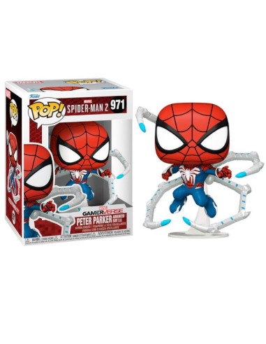 FUNKO POP PETER PARKER 971 SPIDERMAN 2 GAMERVERSE