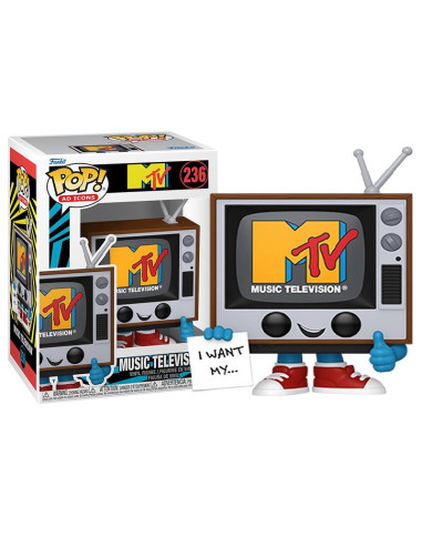 FUNKO POP MUSIC TELEVISIÓN 236 MTV LOGO