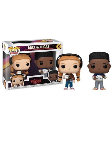 FUNKO POP MAX Y LUCAS PACK 2 STRANGER THINGS