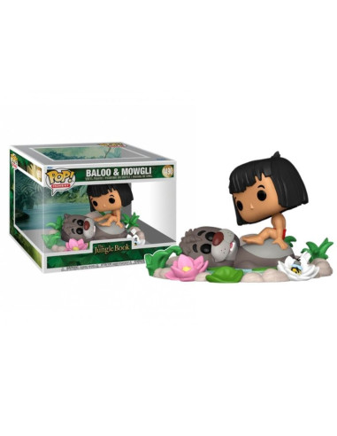 FUNKO POP BALOO Y MOWGLI 1490 EL LIBRO DE LA SELVA