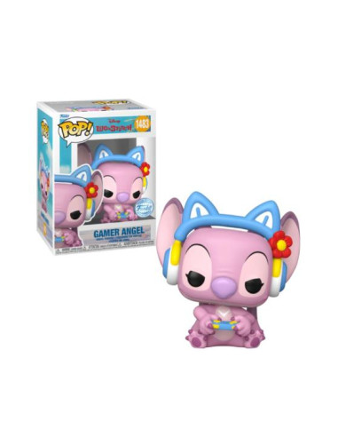 FUNKO POP ÁNGEL JUGANDO VIDEO JUEGO 1483 STITCH