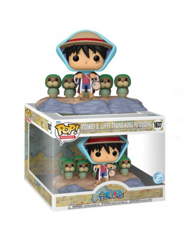 FUNKO POP MONKEY  LUFFY TRAINS KUNG FU DUGONG 1637