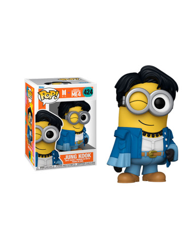 FUNKO POP MINIONS JUNG KOOK BTS 424