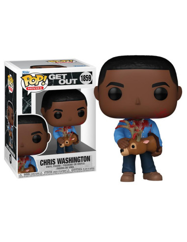 FUNKO POP CHRIS WASHINGTON WITH DEER 1859 GET OUT