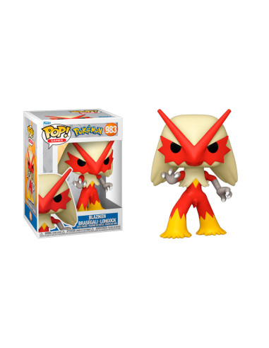 FUNKO POP BLAZIKEN BRASEGALI LOHGOCK 983 POKÉMON