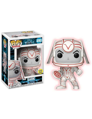 FUNKO POP SARK 490 TRON DISNEY GLOWS IN THE DARK