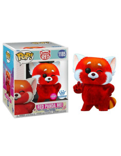 FUNKO POP RED PANDA MEI 1185 TURNING RED FLOCKED 