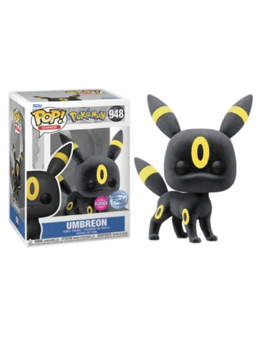 FUNKO POP UMBREON 948 POKÉMON FLOCKED EDICIÓN ESPE