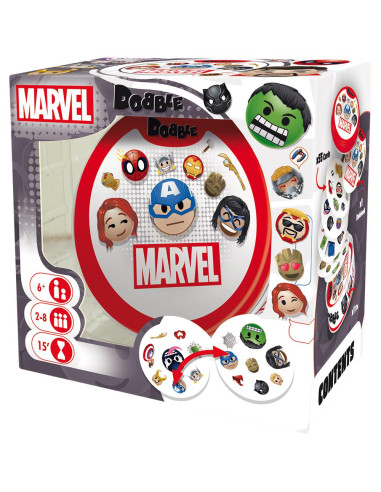 JUEGO DE MESA DOBBLE MARVEL EMOJI