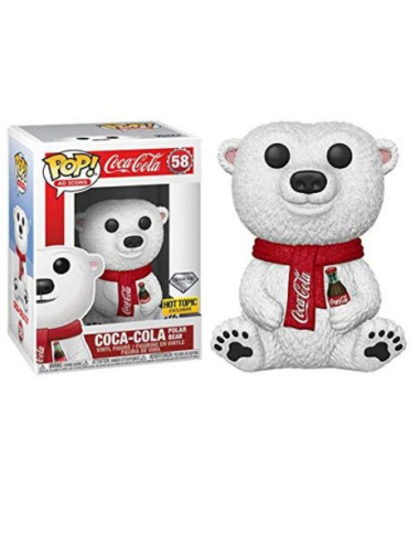 FUNKO POP COCA-COLA 58 HOT TOPIC DIAMOND EXCLUSIVO