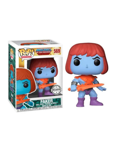 FUNKO POP FAKER 569 MASTER OF THE UNIVERSE EXCLUSI