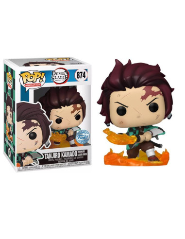 FUNKO POP TANJIRO KAMADO 874 EDICIÓN ESPECIAL