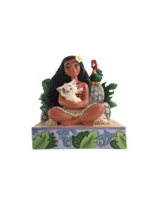 FIGURA MOHANA  PUA Y HEI HEI DISNEY ENESCO