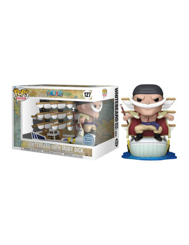 FUNKO POP WHITEBEARD WITH MOBY DICK 127 ONE PIECE 