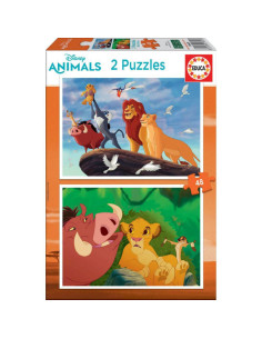 PUZZLE EL REY LEON 2X48 PZ 
