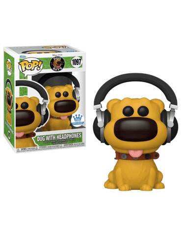 FUNKO POP E E  DUG WITH HEADPHONES N1097 DISNEY