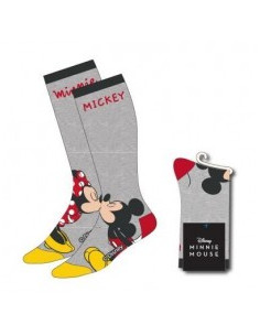 CALCETINES MINNIE Y MICKEY TALLA 36-43