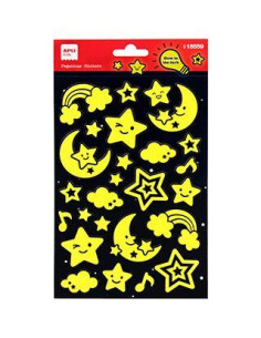 PEGATINA ESTRELLAS LUMINISCENTES