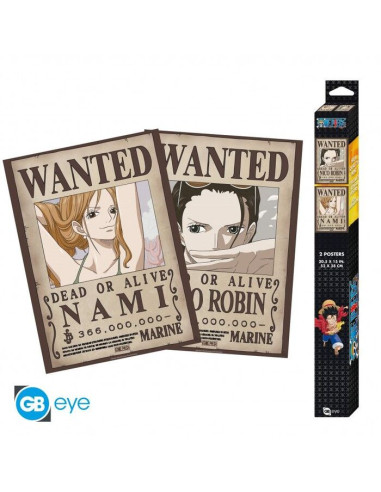 POSTER ONE PIECE ROBIN/NAMI PACK2