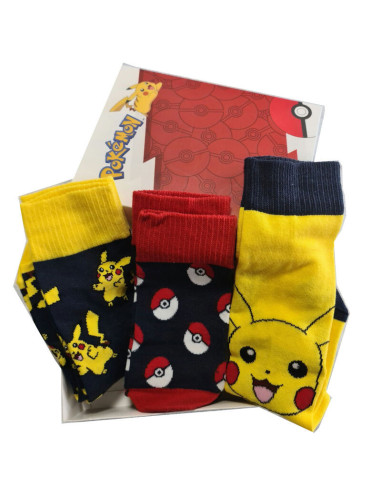 CALCETINES POKEMON PACK 3
