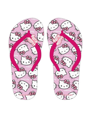 CHANCLAS HELLO KITTY TALLA 34-35