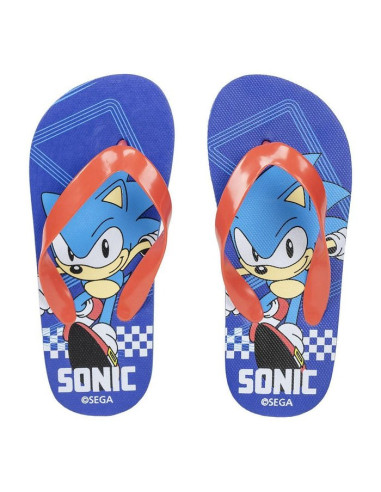 CHANCLAS SONIC SEGA TALLA 30-31