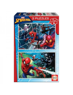 PUZZLE SPIDER-MAN MARVEL PACK2 100 PZ