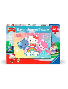 PUZZLE HELLO KITTY AMIGOS 2X24PZ