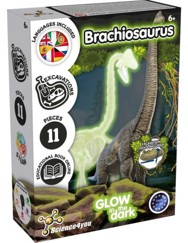 JUEGO DE MESA EXCAVACIONES BRACHIOSAURUS 