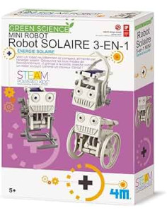 JUEGO DE MESA MINI SOLAR ROBOT 3 EN 1