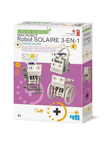 JUEGO DE MESA MINI SOLAR ROBOT 3 EN 1